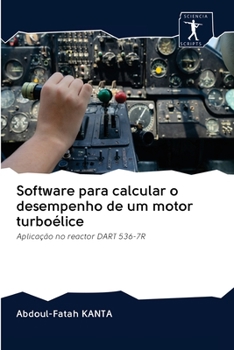 Paperback Software para calcular o desempenho de um motor turboélice [Portuguese] Book