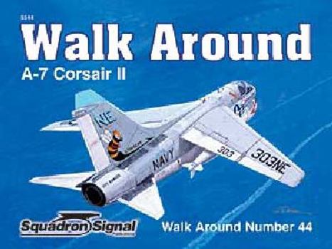 Paperback A-7 Corsair II - Walk Around No. 44 Book