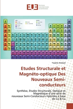 Paperback Etudes Structurale et Magnéto-optique Des Nouveaux Semi-conducteurs [French] Book