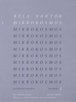 Paperback Bela Bartok - Mikrokosmos Volume 1 (Blue): 153 Progressive Piano Pieces Book