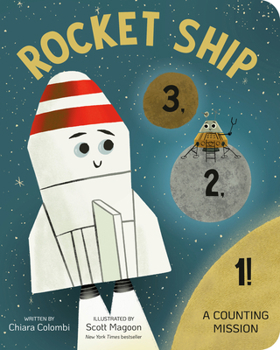 Board book Rocket Ship 3, 2, 1! a Counting Mission Book