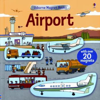 Airport - Book  of the Usborne Magnet Books