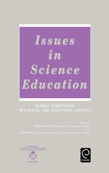 Hardcover Issues in Science Education: Science Competence in a Social and Ecological Context Book