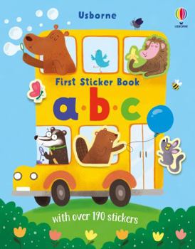First Sticker Book abc - Book  of the First Sticker Books