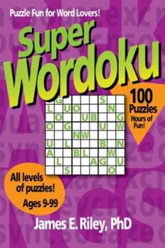 Paperback Super Wordoku: Puzzle Fun for Word Lovers Book