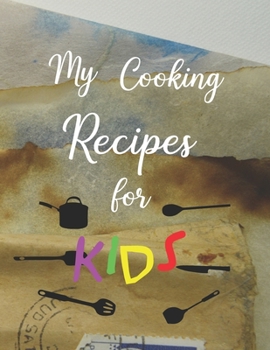 Paperback My Recipes Journal: My Cooking Recipes For Kids (20) Book