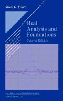 Hardcover Real Analysis and Foundations, Second Edition Book