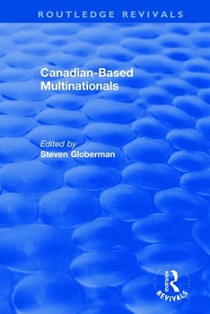 Paperback Canadian-Based Multinationals Book