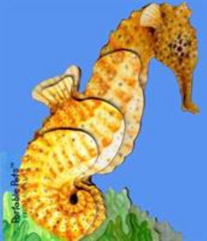 Hardcover Portable Pets: Seahorse Book