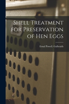 Paperback Shell Treatment for Preservation of Hen Eggs Book