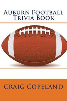 Paperback Auburn Football Trivia Book