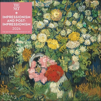 Calendar Impressionism and Post-Impressionism 2024 Wall Calendar Book