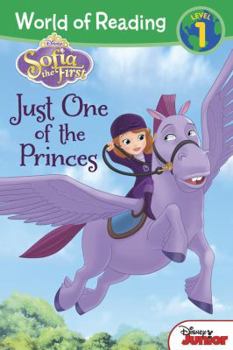 Paperback World of Reading: Sofia the First Just One of the Princes: Level 1 Book