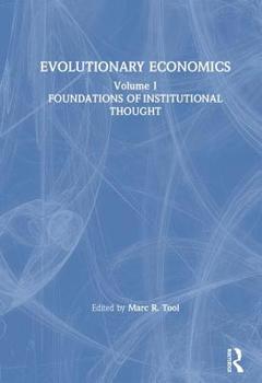 Hardcover Evolutionary Economics: V. 1 Book