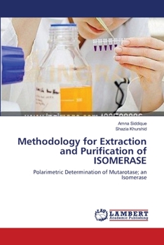 Paperback Methodology for Extraction and Purification of ISOMERASE Book