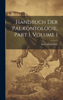 Hardcover Handbuch Der Palæontologie, Part 1, volume 1 [German] Book