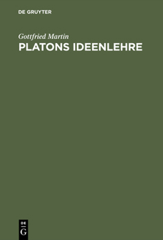Hardcover Platons Ideenlehre [German] Book