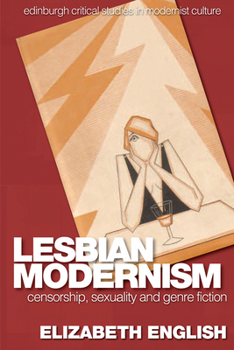 Paperback Lesbian Modernism: Censorship, Sexuality and Genre Fiction Book