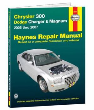Paperback Haynes Chrysler 300 Dodge Charger & Magnum 2005 Thru 2007 Book