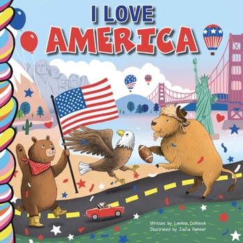 Board book I Love America 7x7 Book