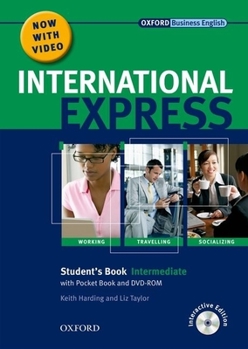 Paperback International Express: Intermediate Student Pack: Student Book, Pocket Book, DVD-ROM Book