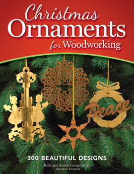 Paperback Christmas Ornaments for Woodworking: 300 Beautiful Designs Book