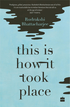 Paperback This Is How It Took Place: Stories Book