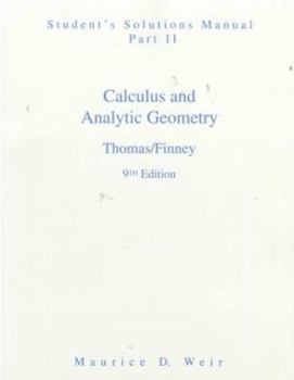 Paperback Student Solutions Manual Part 2 for Calculus Book