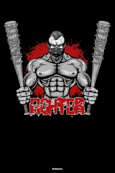 Fighter Notebook: Gangster Journal Man with Baseball Bats Composition Book Tattoo Design Gift