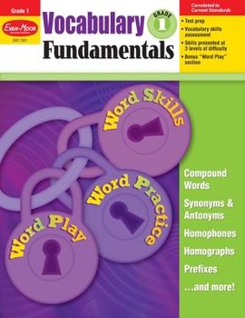 Paperback Vocabulary Fundamentals, Grade 1 Teacher Resource Book