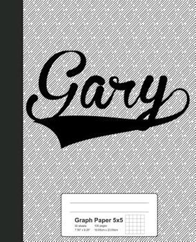 Paperback Graph Paper 5x5: GARY Notebook Book