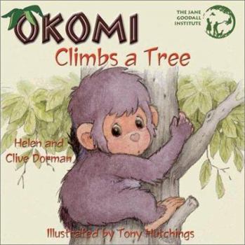 Paperback Okomi Climbs a Tree Book