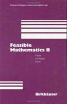 Hardcover Feasible Mathematics II Book