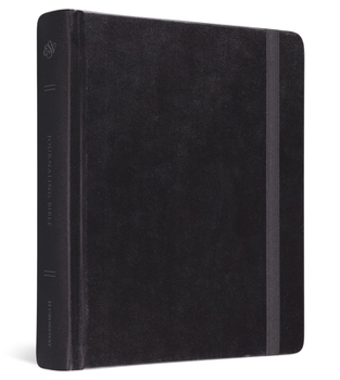Hardcover ESV Journaling Bible (Original, Black) Book