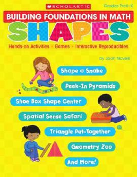 Paperback Building Foundations in Math: Shapes: Hands-on Activities Games Interactive Reproducibles Book