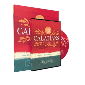 Paperback Galatians Study Guide with DVD: Accepted and Free Book