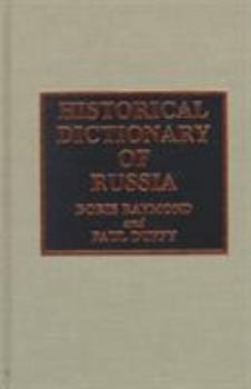 Hardcover Historical Dictionary of Russia Book