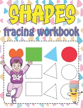 Paperback Shapes Tracing Workbook Book