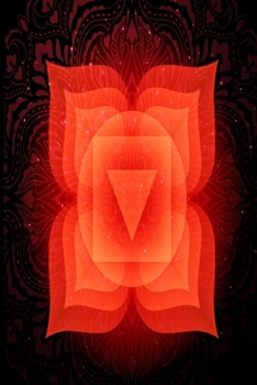 Paperback Notebook: Red Mandala Square Design Book