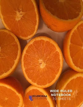 Wide ruled notebook