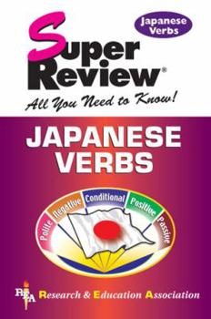 Paperback Japanese Verbs Super Review Book