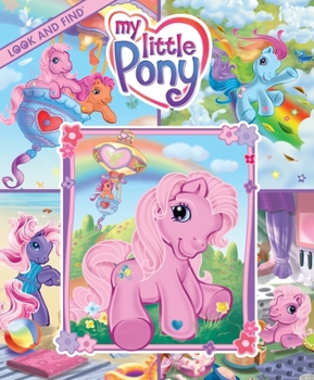 Hardcover Hasbro My Little Pony: Look and Find Book