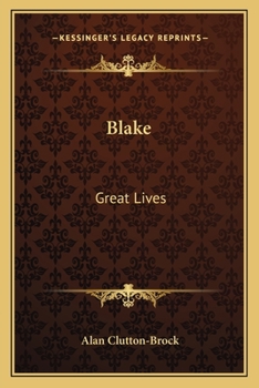 Paperback Blake: Great Lives Book