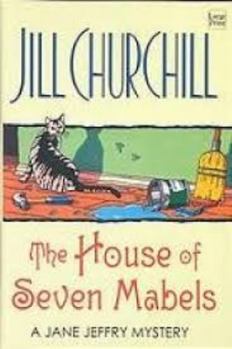 Hardcover The House of Seven Mabels (Jane Jeffry Mysteries, No. 13) [Large Print] Book