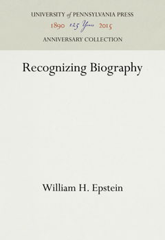 Hardcover Recognizing Biography Book