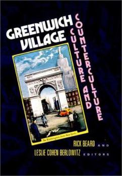 Paperback Greenwich Village: Culture and Counterculture Book