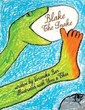 Paperback Blake The Snake [Large Print] Book