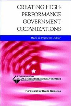 Paperback Creating High Performace Organizations: Survey of Practices and Results of Employee Involvement and TQM in Fortune 1000 Companies Book
