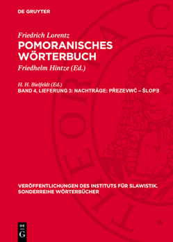 Nachträge: Přezevwč - Slopǝ
