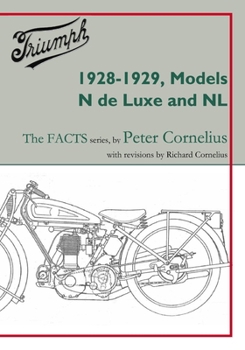 Paperback Triumph 1928-1929, Models N de Luxe and NL Book